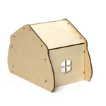 Домик для мелких животных деревянный "Жёлудь" S, 168*122*95мм, Gamma