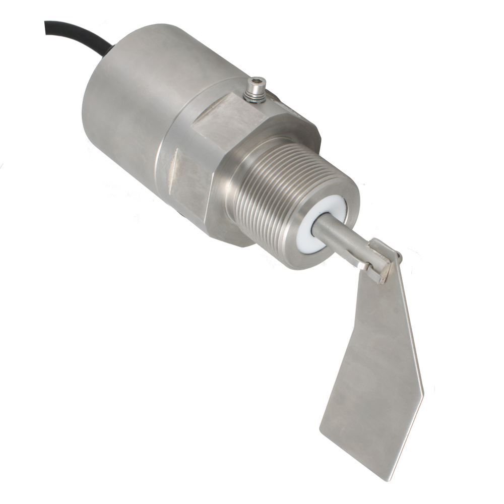 Механический ротационный датчик уровня сыпучих материалов INNOLEVEL в корпусе из нерж. стали, взрывозащ. ТР ТС 012/2011, -50 +80 С, Рmax=10 bar, 24 VDC, IP66, вибростойкость до 29g