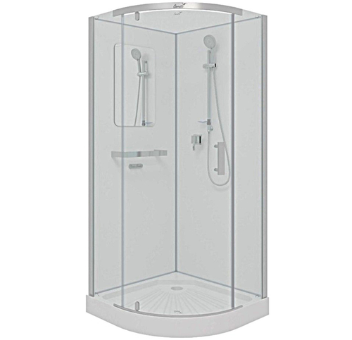 Душевая кабина Ceruttispa (ЧеруттиСпа) KORRA90T, с низким поддоном, 90x90x205