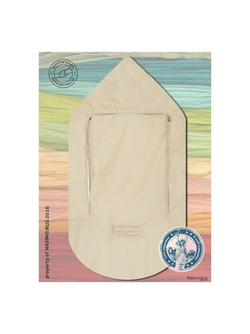 Конверт для автокресла Futurmama Beige marble