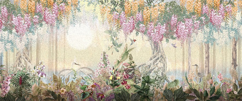 Дизайнерские №767 Фотообои и Фрески