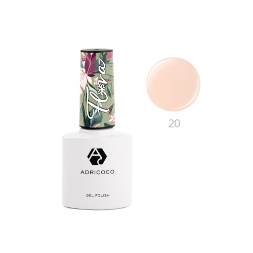 Гель-лак ADRICOCO FLORA №20, (8 мл.)