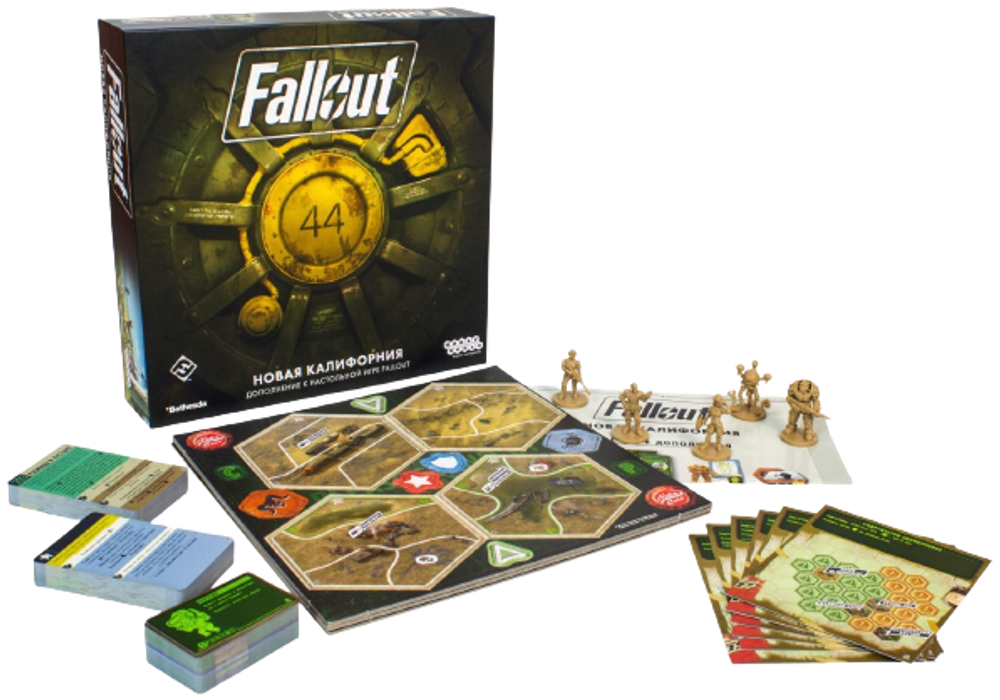 Настольная игра Fallout: Новая Калифорния