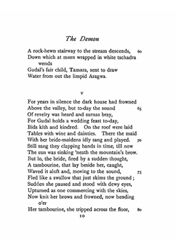 The demon of Lermontoff | Mikhail IUrevich Lermontov