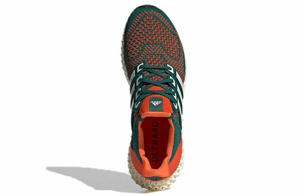Кроссовки Adidas Ultraboost 4D Miami Hurricanes Tpu