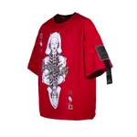 Футболка SS21 Won der Land Kimono Красная