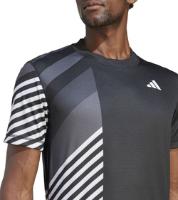 Мужская теннисная футболка Adidas Freelift Pro Tee - black