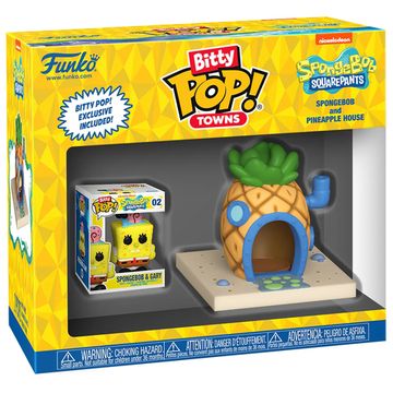 Фигурка Funko Bitty POP! Towns Spongebob SquarePants Spongebob and Pineapple House 83638