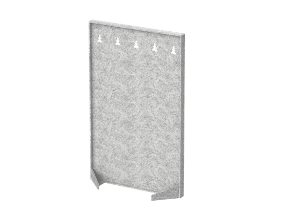 Перегородка с декором "Темный лес" 80х40х160