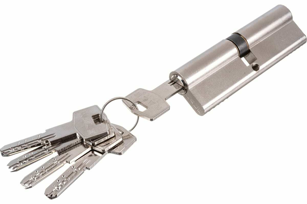 ЦИЛИНДР.МЕХАНИЗМ KALE KILIT 164BN-100(45+10+45)-NP-5KEY-STB 164BN000094