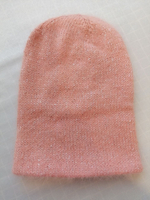 Шапка бини вязанная женская