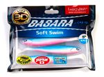 Виброхвост LUCKY JOHN Basara Soft Swim 3D, 5.0in (127 мм), цвет PG05, 4 шт/уп
