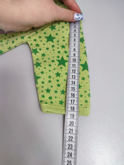 Боди зеленое красивое на 0-3 месяца