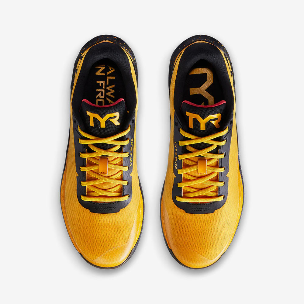 Кроссовки женские TYR CXT-2 Elite Carbon TRAINER (Желтые)