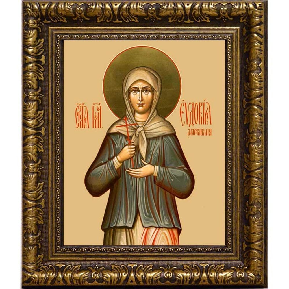 Евдокия Мартишкина мученица. Икона на холсте