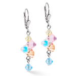 Серьги Multicolour Pastel 1 Coeur de Lion