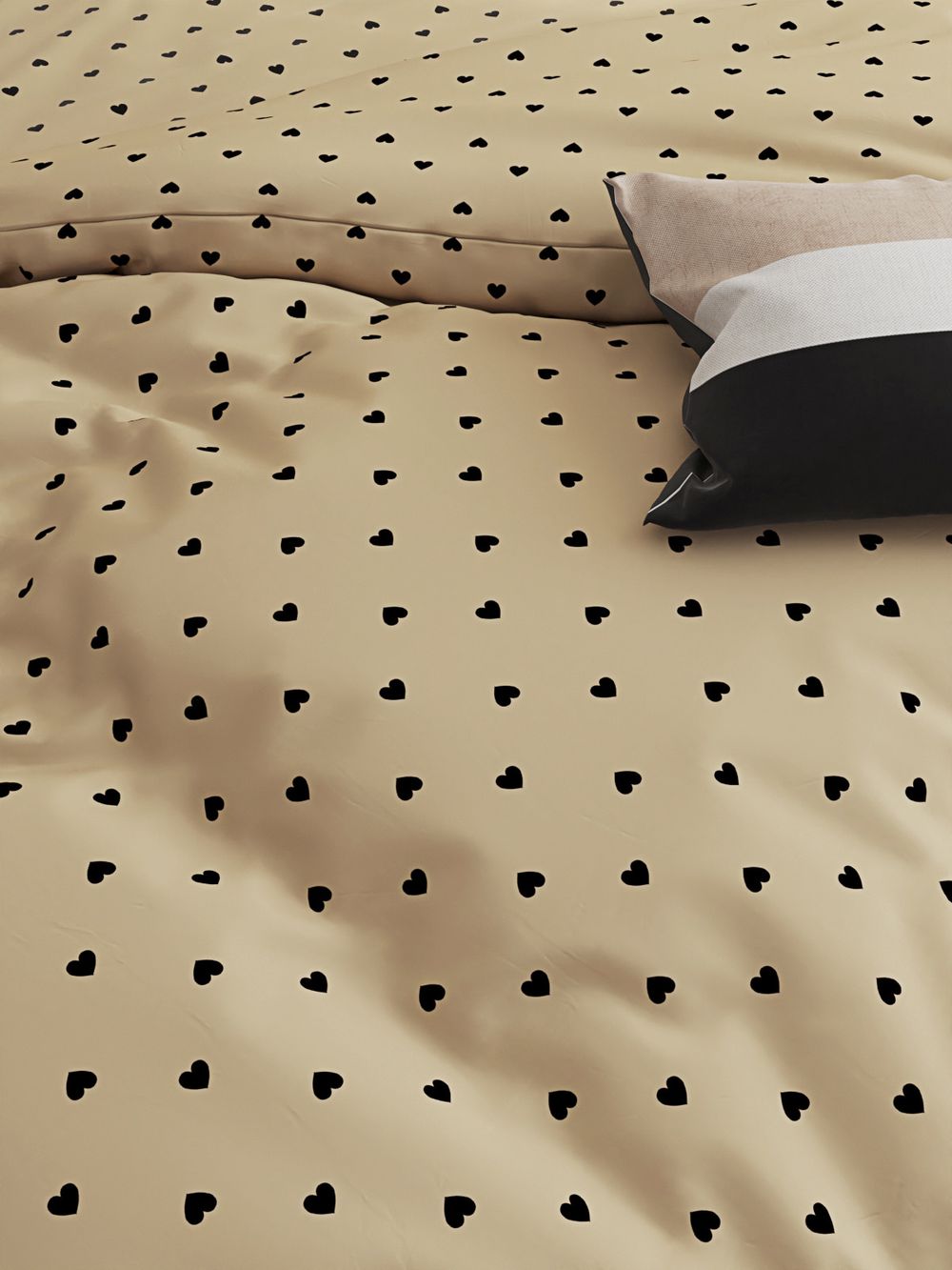 Постельное белье сатин Milky Garden "Adele" 1,5-сп  Наволочка 70х70 см 1 шт Простынь  150x215 см Пододеяльник 145x215 см