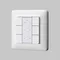 Кнопочная настенная панель 6-ти клавишная DALI Lighting control 721041