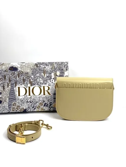 Сумка Dior Bobby, средний формат бежевый