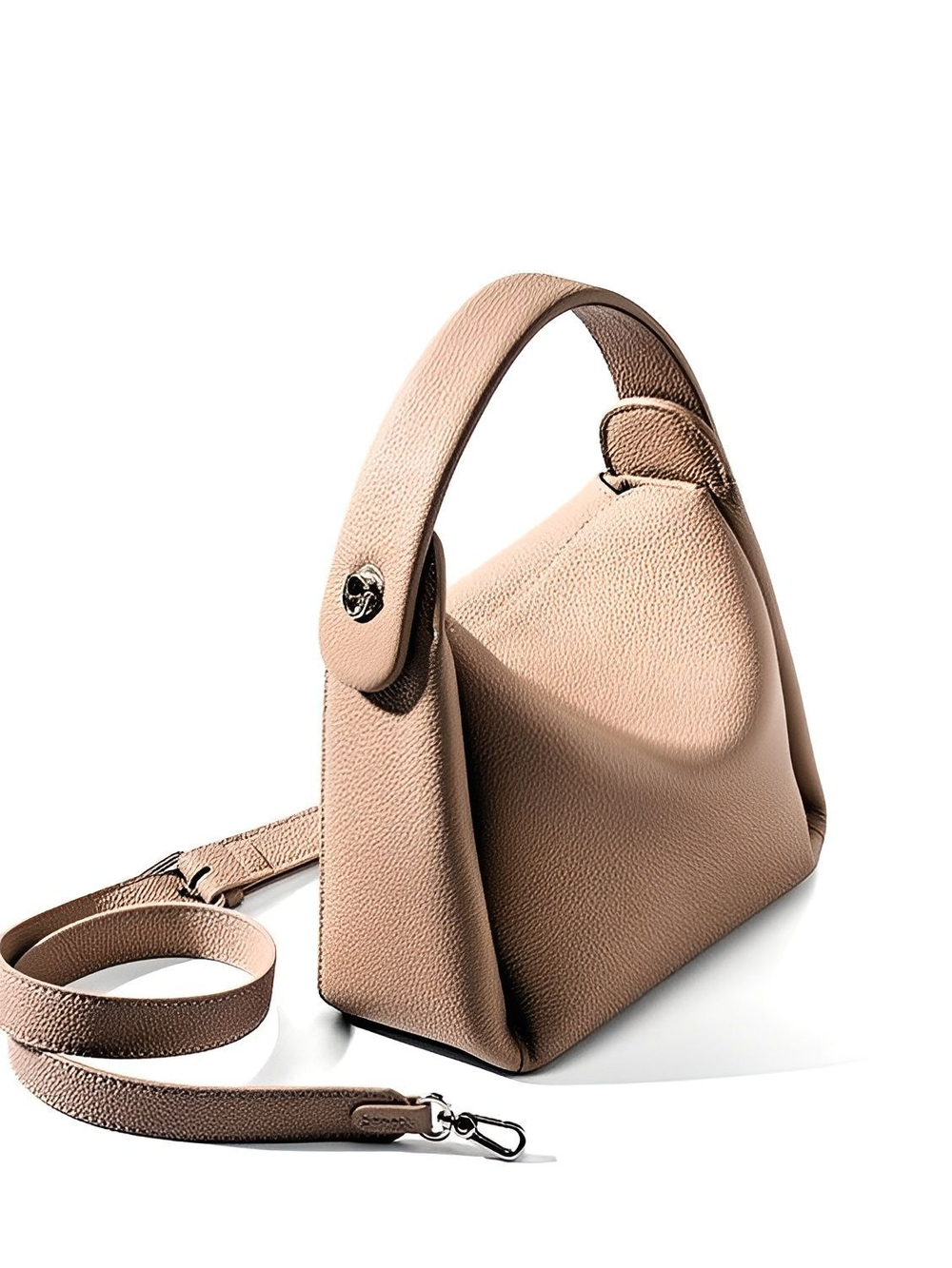 женская сумка на плечо из натуральной кожи