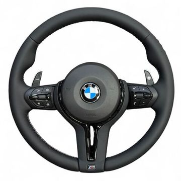 Руль M Performance BMW F15 F16 F22 F30 F33 F80 F82 F87 чёрный глянец