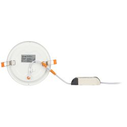 Светильник светодиодный встраиваемый Даунлайт ЭРА LED 1-9-4K Slim панель 9Вт 4000К круг | Downlight