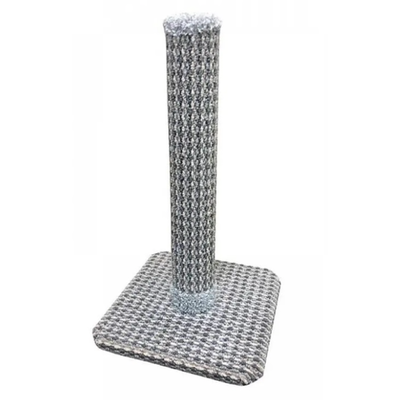 Когтеточка столбик крафт №2 ковролин m 37х37х62 ø10 rich breed кф-2