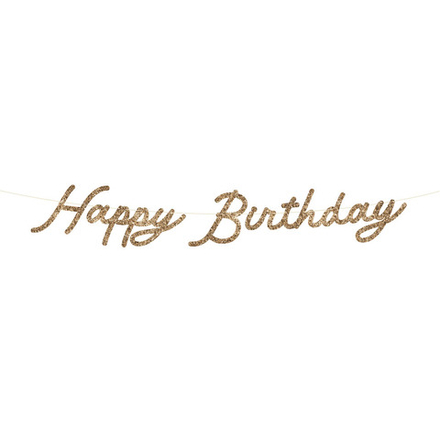 Гирлянда "Happy Birthday + цифры"