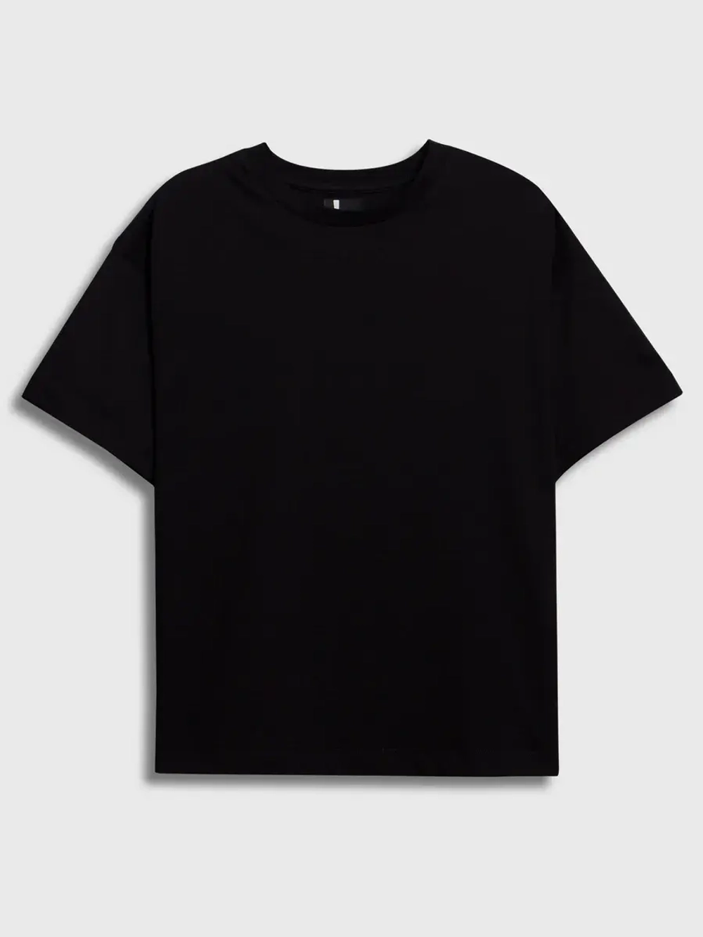 Футболка оверсайз базовая однотонная