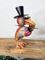 Садовый декор фигурка "Ворон-садовник" 18x12xH23 см / 19x13xH23 см CAMPO Home & Garden