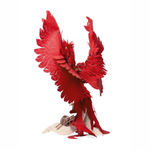 Деревянный конструктор Огненный Феникс со светящимися глазами (Lemmo)