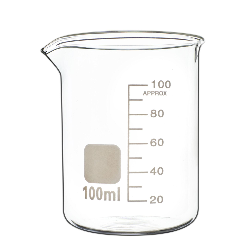 Стакан лабораторный низкий, 100 мл