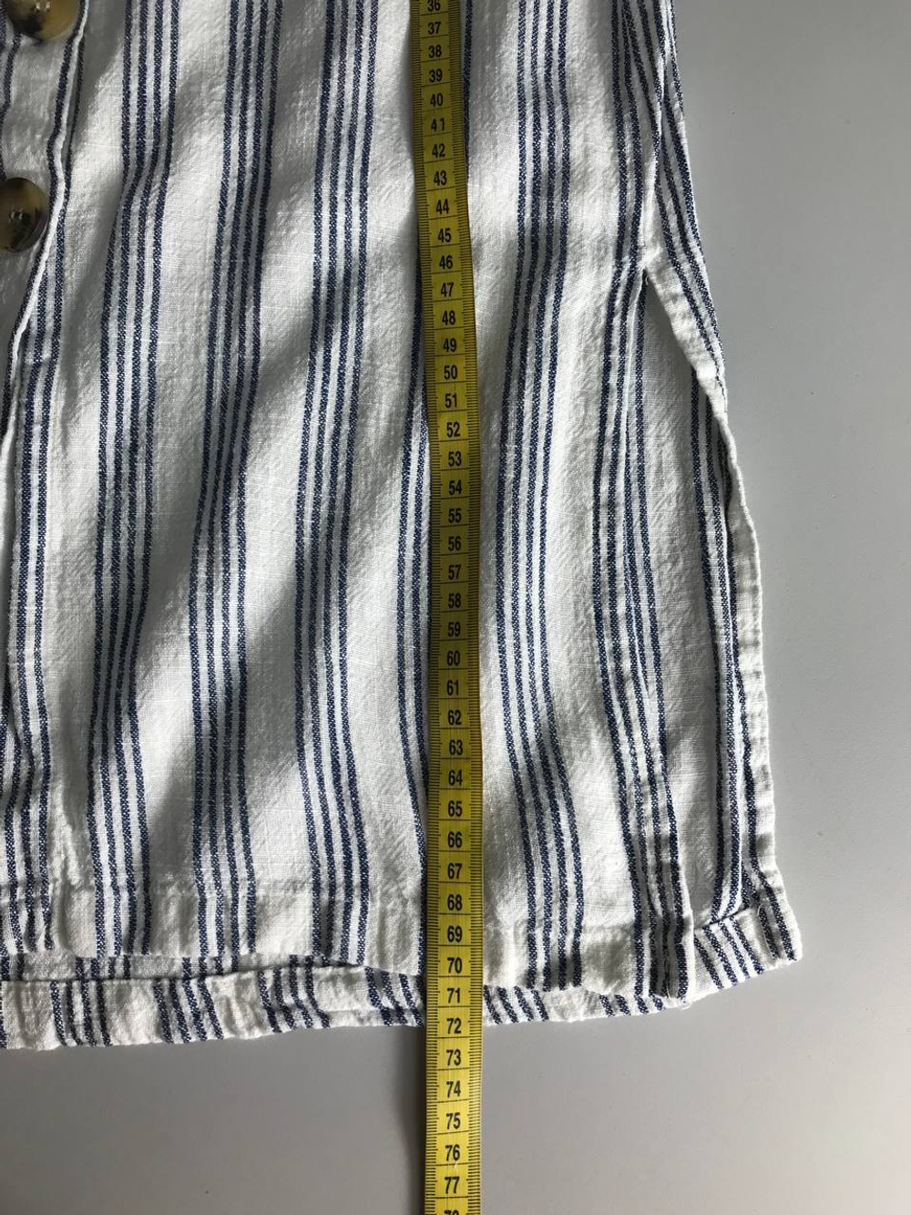 Юбка Bershka в полоску, маркировка М, визуально на 46 размер