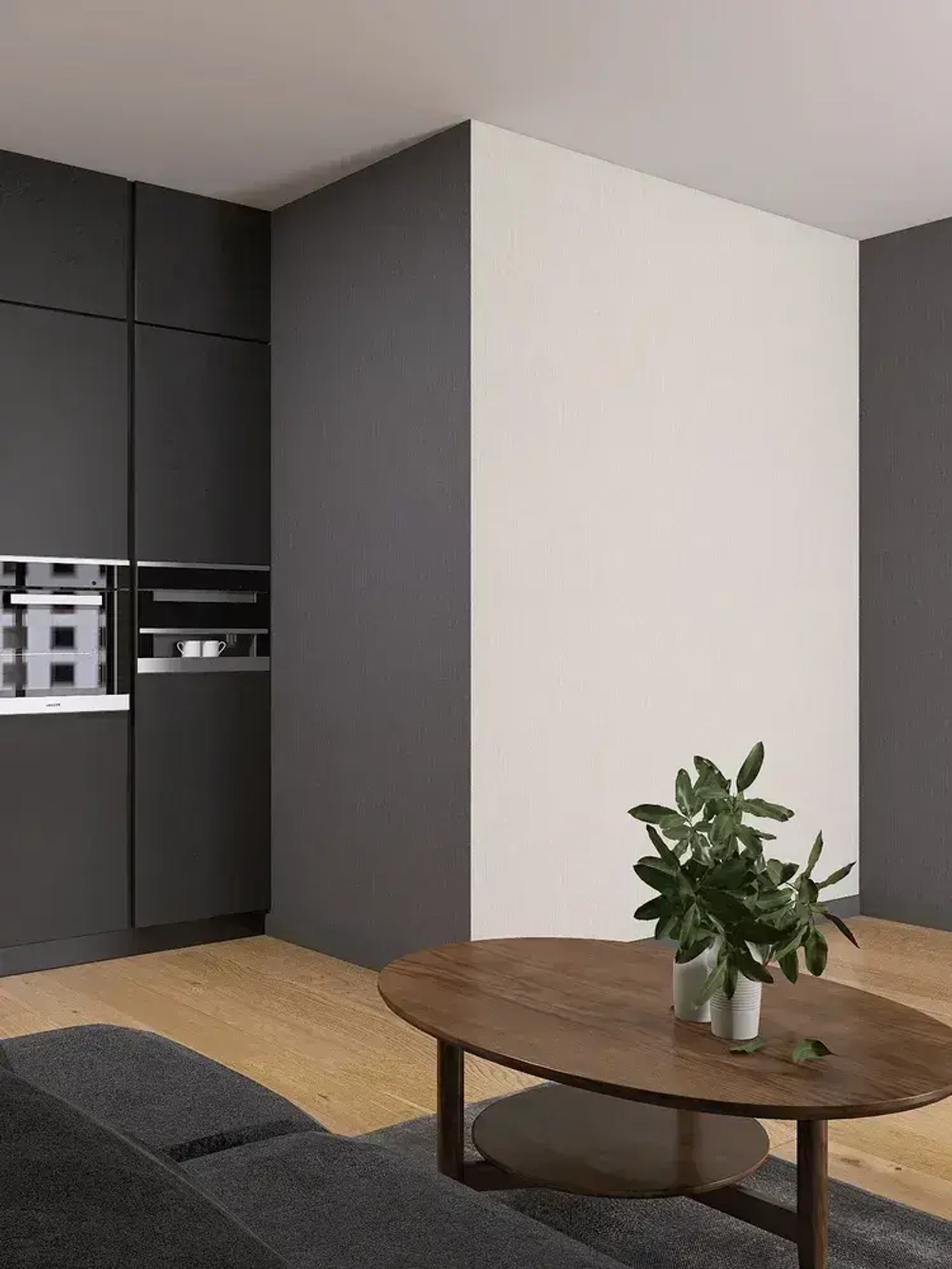 Обои без стыков лен ШАМПАНЬ.12 флизелиновые метровые в зал, гостиную, детскую, кухню 1.06 м на 10.05 м прокрашенные в массе