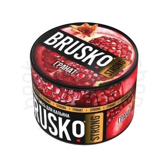 Бестабачная смесь для кальяна BRUSKO, 50 г, Гранат, Strong