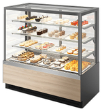 Витрина кондитерская Chilz VETE KUB LUX 90 серый, ясень наварра