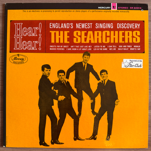 The Searchers ‎– Hear! Hear! (США 1964г.)
