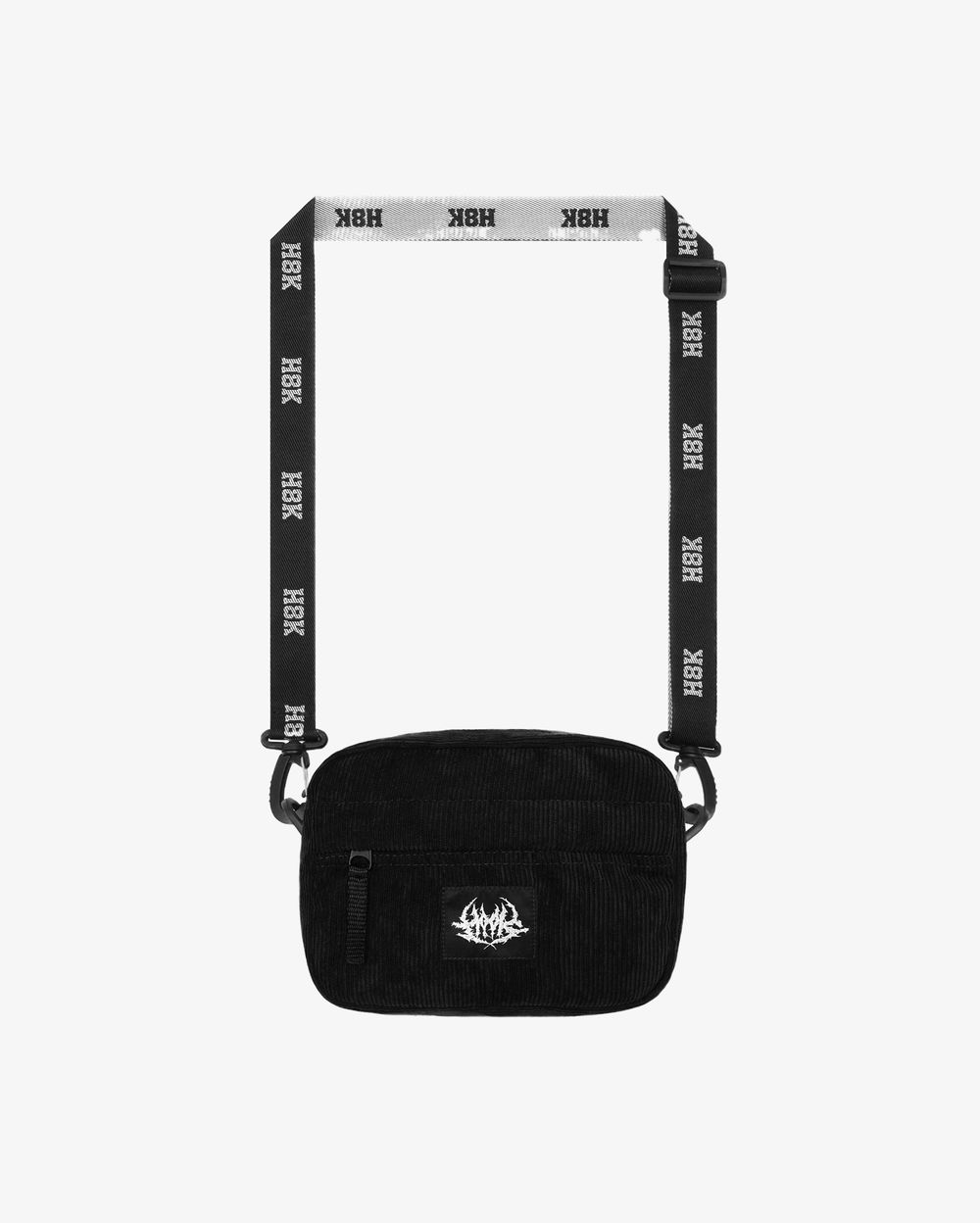 Сумка Hook Мессенджер Бастард Вельвет черная