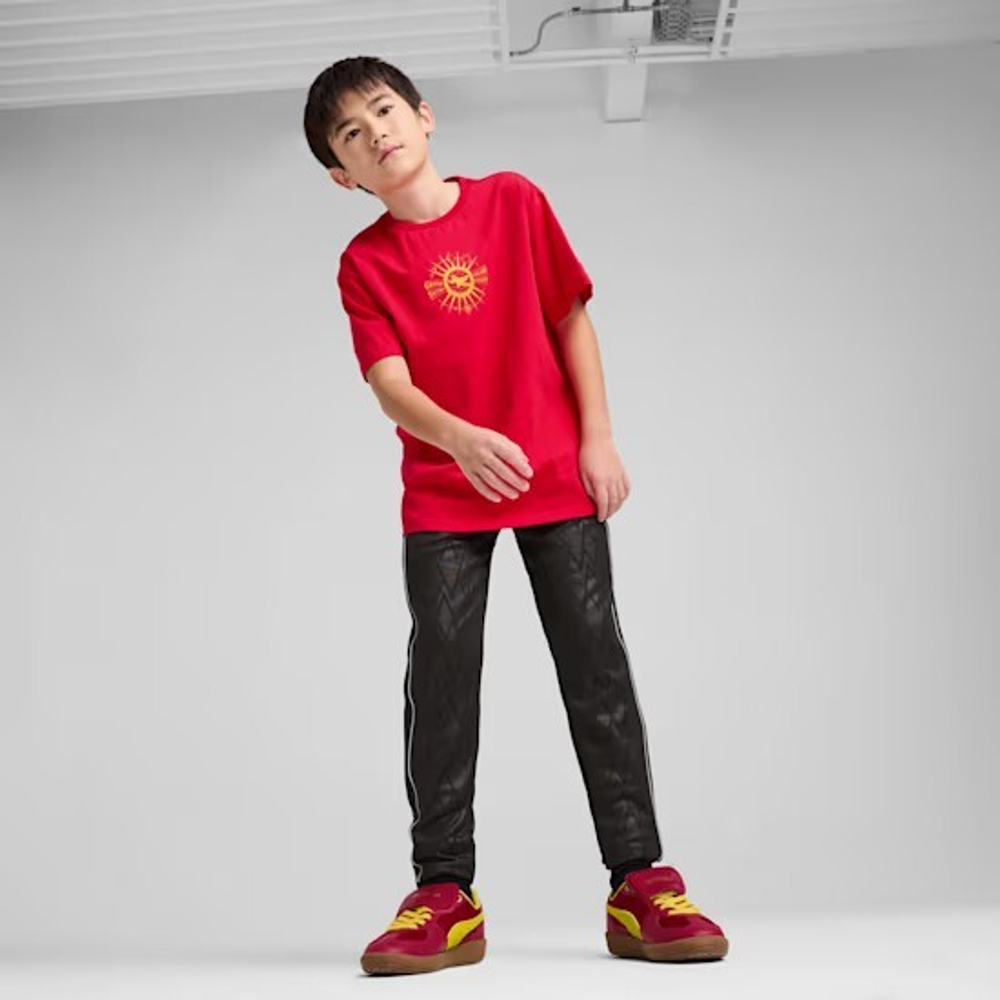 PUMA X HARRY POTTER ФУТБОЛКА СВОБОДНОГО КРОЯ, КРАСНЫЙ