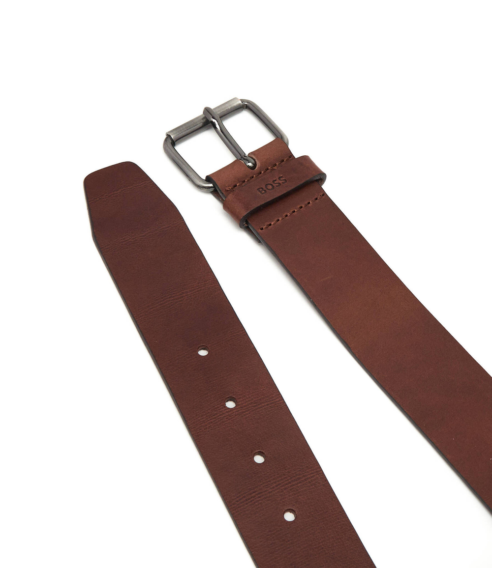 кожаный ремень serge BOSS BLACK - коричневый(50471299)