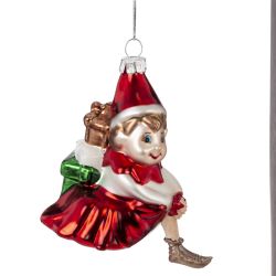 GAEM Украшение новогоднее "Девочка-эльф", L10 W6 H10,5 см