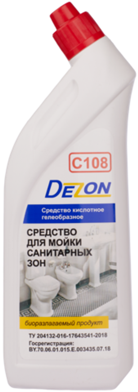 Дезон C108 Средство моющее кислотное, гель. 0,75 кг.
