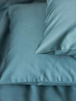 Наволочки 50 на 70 сатин бирюзовые