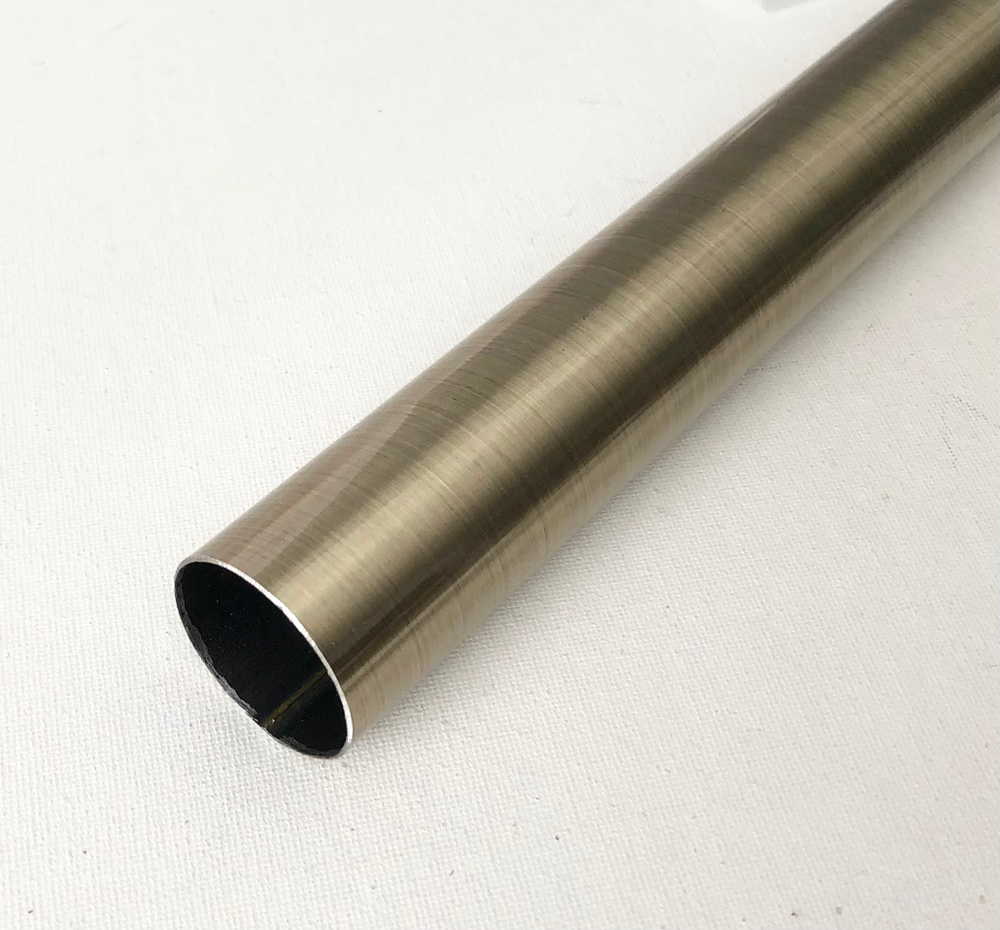 Труба Ост гладкая для кованого карниза d35 мм, цвет бронза