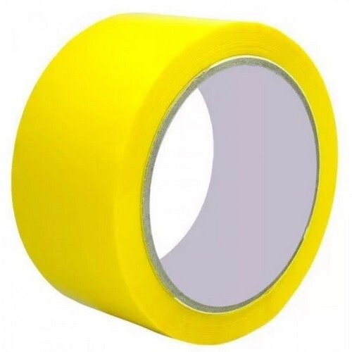 Лента клейкая 50мм*50м, XGlass желтая 43мкм 6/36