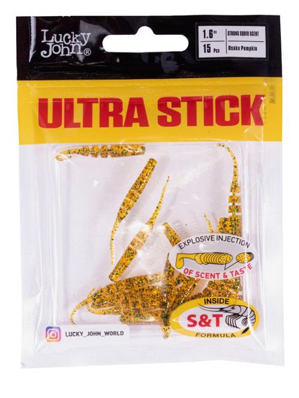 Слаги съедобные искусственные LJ Pro Series ULTRA STICK 1,6in (04.20)/PA19 15шт.