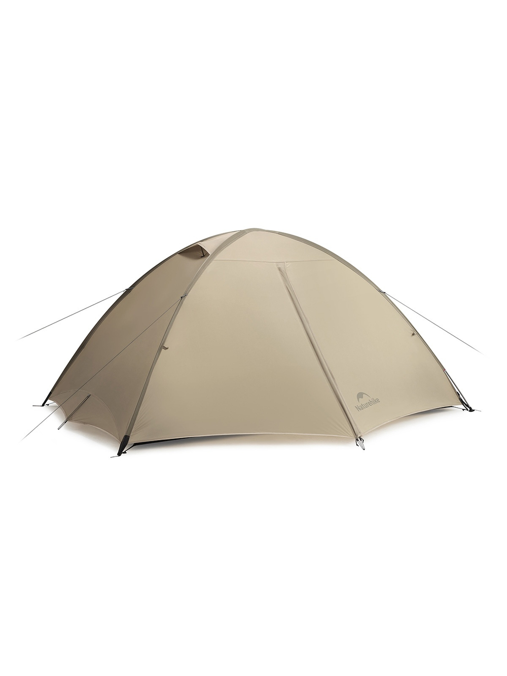 Палатка Naturehike Jiling PRO 2-местная, алюминиевый каркас, сверхлегкая, светло-коричневая