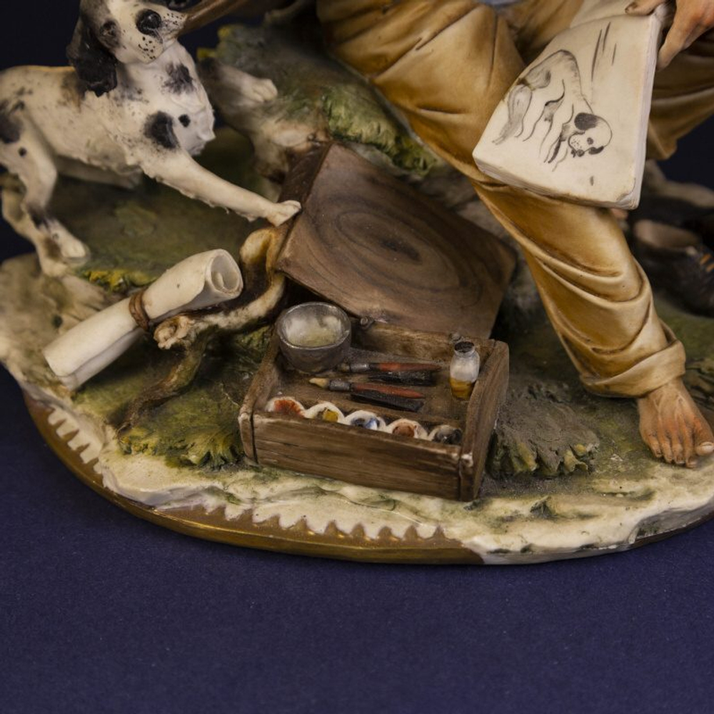 Фарфоровая мануфактура Capodimonte «Художник»