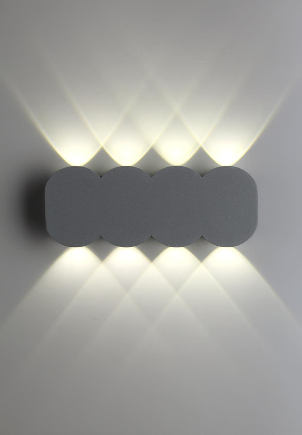 358561 STREET NT21 734 темно-серый Ландшафтный настенный светильник IP54 LED 4000K 8W 85-265V CALLE