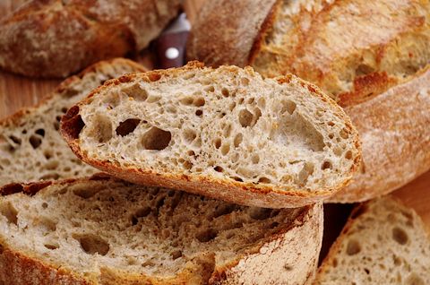 Хлеб с картошкой и укропом на закваске